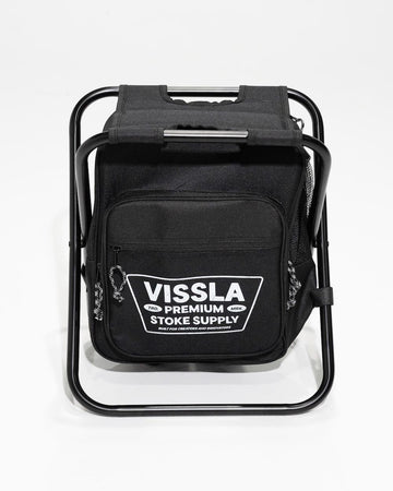 Vissla Stoke Supply Backpack Chair Combo - Black
